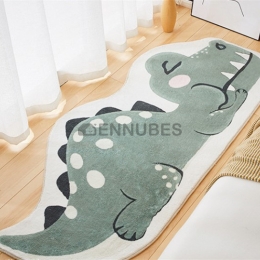 Alfombra Lavable Antideslizante de Cocodrilo para Bebé