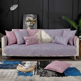 Funda de Sofá de Tela de Algodón Nórdica Moderna y Minimalista