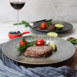 Platos Occidentales Vajilla Japonesa Redonda Grande