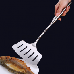 Espátula para Sartén Acero Inoxidable Pescado Frito