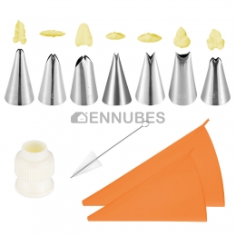 Mangas Pasteleras Juego de Diez Piezas