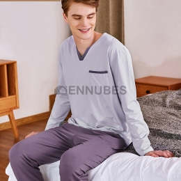 Pijamas Hombre Traje Pijamas Primavera Verano
