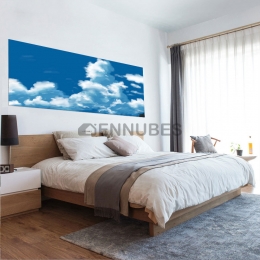 Pegatinas de Cabecera de Cielo Azul