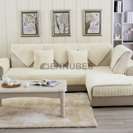 Funda de Sofá Minimalista y Moderna de Color Sólido