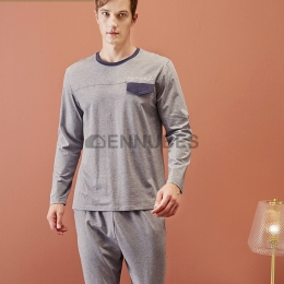 Pijamas  Hombre Gris