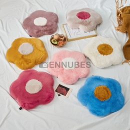 Cojín Rebote Lento Huevo Escalfado Creatividad Floral Nórdica