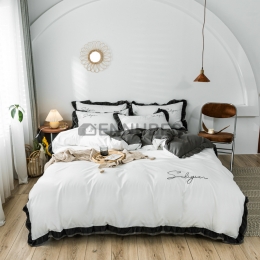 Fonda Nórdica de Fibra Química con Colores Combinados