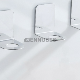 Estante de Acero Inoxidable para Colgar Champú y Jabón corporal sin Clavos