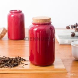 Tarro de Almacenamiento de Cerámica Creativo Tarro de Té