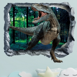Pegatinas de Pared Rota de Dinosaurios