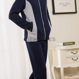 Pijamas Hombre Algodón Invierno Grueso