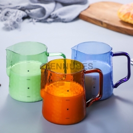 Taza Multicolor de Cristal