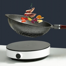 Sartén Sencilla y Antiadherente para Uso Doméstico con Estilo Coreano