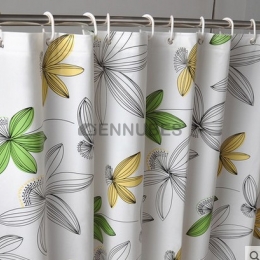 Cortinas de Baño a Prueba de Agua y Moho Nórdico