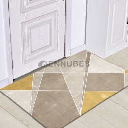 Alfombras de Baño Antideslizante Fuerte Absorción de Agua Nórdico