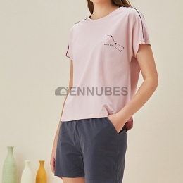 Pijamas Mujeres Estampado Constelación Verano