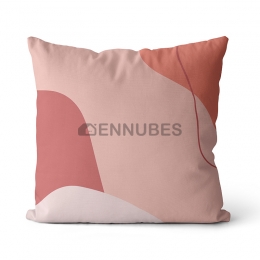 Cojín de Algodón de Estilo Patrones Geométricos Nórdico