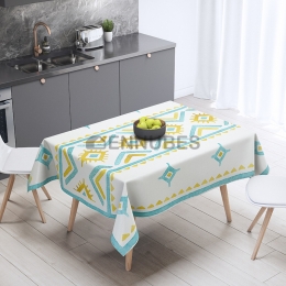 Mantel Antimancha De Geométricos Digital