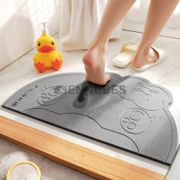 Alfombra de Barro de Diatomeas Absorbente de Secado Rápido