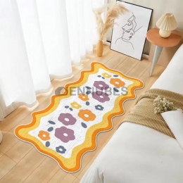 Alfombra Antideslizante Lavable de Dibujos Animados de Jardín para Bebé