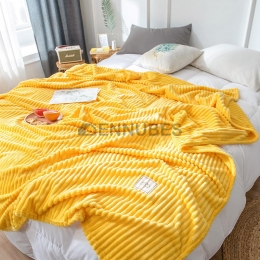 Mantente Caliente en Invierno Terciopelo de Leche Color Sólido