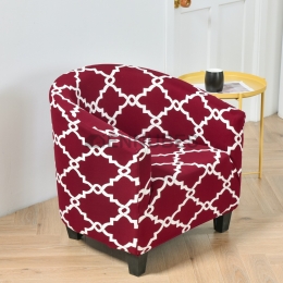 Funda de Silla Elasticidad Funda de Sofá Redonda