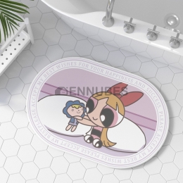 Alfombra Lavable Antideslizante Dibujo Animado para Bebés