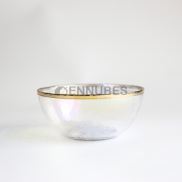 Bol de Vidrio Resistente al Calor de Doble Capa Estilo Nórdico