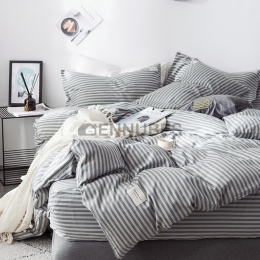 Funda Nórdico Puro Algodón Sencillez Sábana