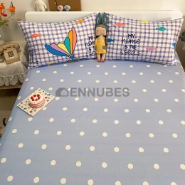 Sábana de Dibujos Animados para Niños de Algodón