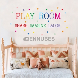 Pegatinas de Inglés Multicolores