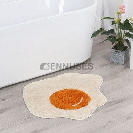 Alfombra Antideslizante Huevo Escalfado