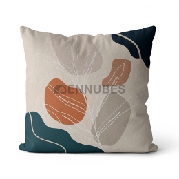 Cojín Jacquard Geométricos de Estilo Simplicidad Moderna