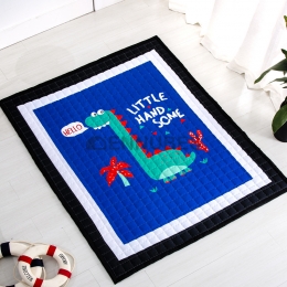 Alfombra Lavable Antideslizante de Algodón de Gateo para Bebé