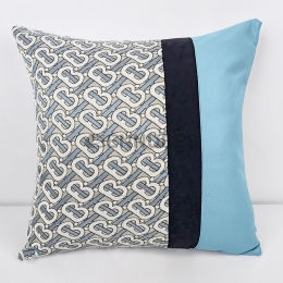 Cojín Decorativo de Patrones Geométricos Simple de Algodón Nórdico