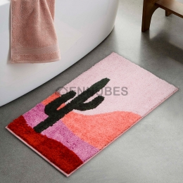 Alfombras De Diseños Cactos Antideslizante
