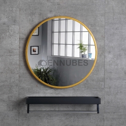 Espejo de Baño Nórdico de Aluminio