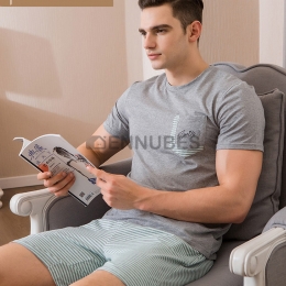 Pijamas Hombres Verano Raya