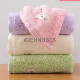 Toalla Antibacteriana de Fibra de Artemisa con Color Puro