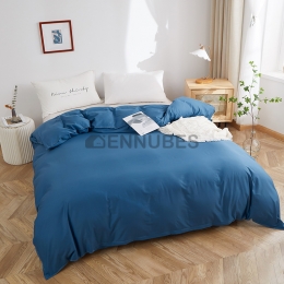 Funda Nórdica de 100% Algodón de Color Puro