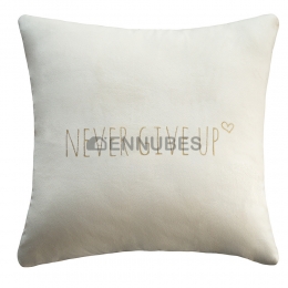 Cojín Terciopelo de Color Sólido de Estilo Nórdico