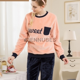 Pijamas Mujeres Estampado Invierno