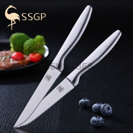 Cuchillo de Carne 420 Acero Inoxidable Vajilla Occidental