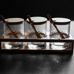 Tarros para Condimentos Estampado de Figuras Nórdico