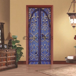 Pegatinas Creativas para Puertas Vintage