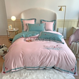 Funda Nórdica de 100% Algodón con Bordado Natural