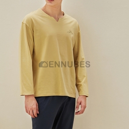 Pijamas Hombre Traje Primavera Amarillo