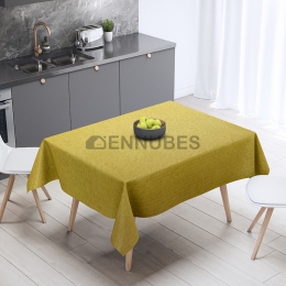 Mantel Antimanchas de Lujo Ligero de Color Sólido