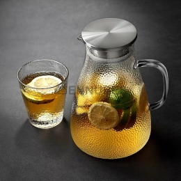 Tetera de Cristal con Gran Capacidad y Transparente para Resistir el Calor