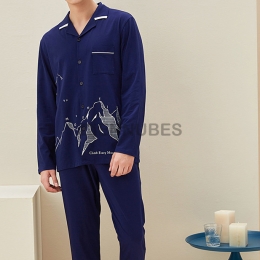 Pijamas Primavera Hombre Estampado Montaña